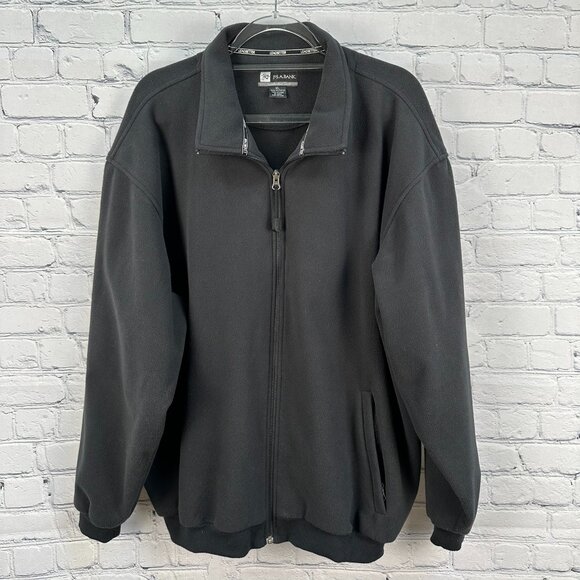 Jos. A. Bank Men's Leadbetter Golf Micro Fleece Full Zip Jacket, Size XXL, Black - Picture 3 of 10